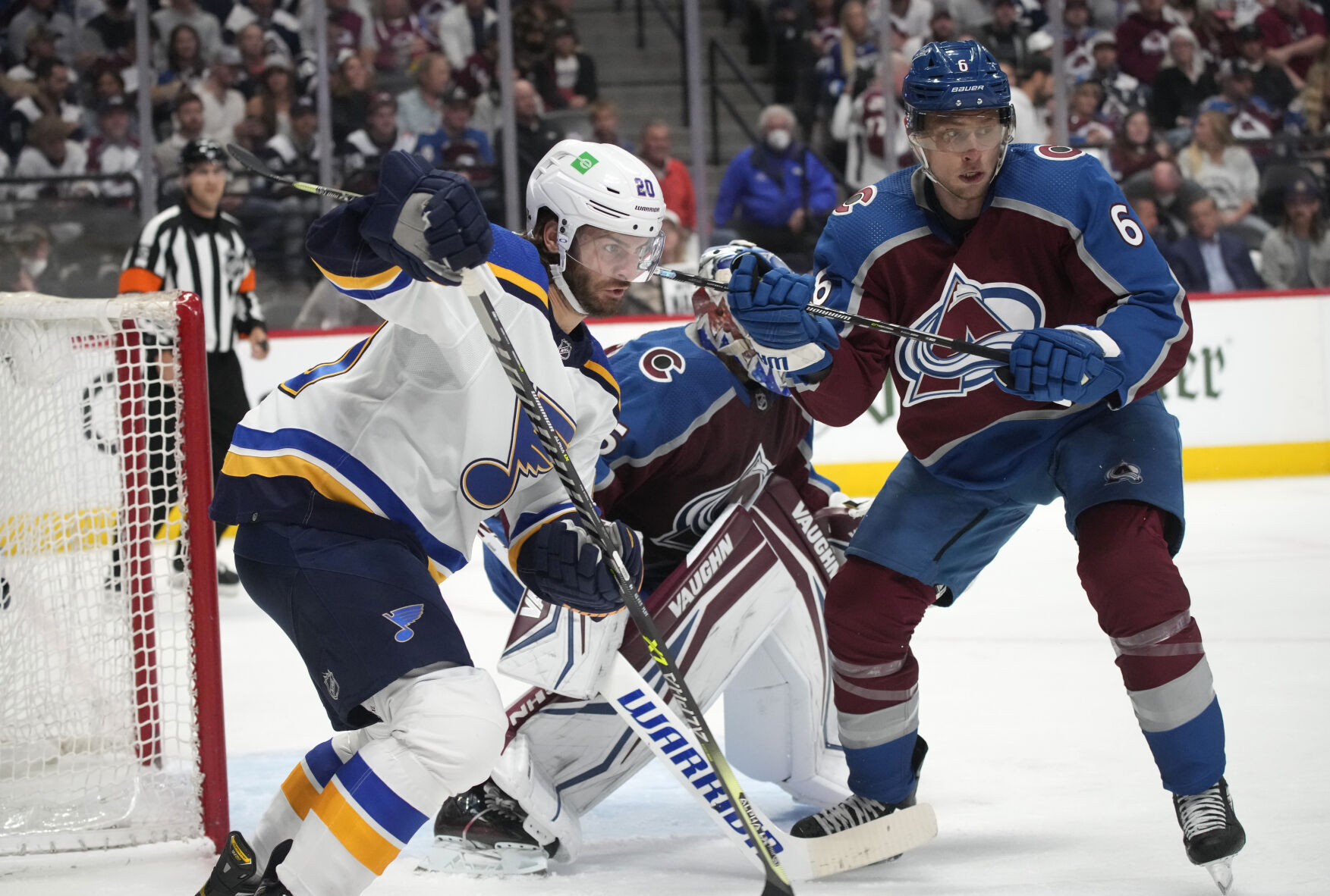 Blues Avalanche Hockey